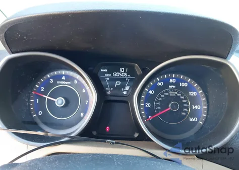 2013 Hyundai Elantra Gls из США, поврежденный, VIN KMHDH4AEXDU708259